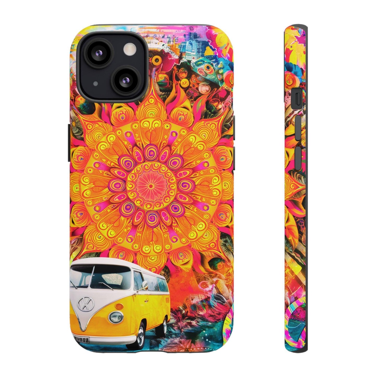 Tough Phone Case :" Eclectic Elegance Phone Case Collection" ( Hippie Style patterns)