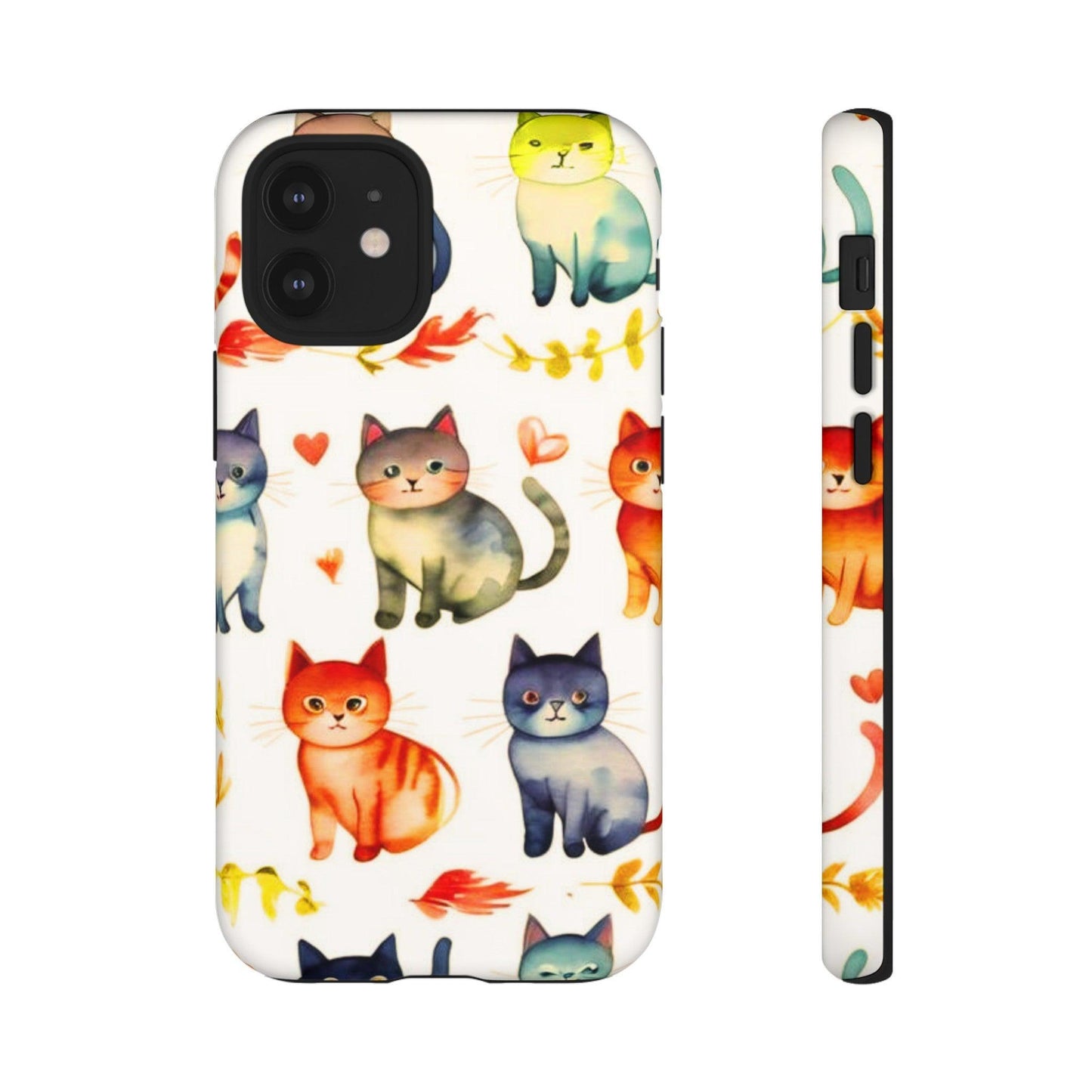 Cat Lovers Collection Tough Cellphone Case - Cosmic Creations by Karen