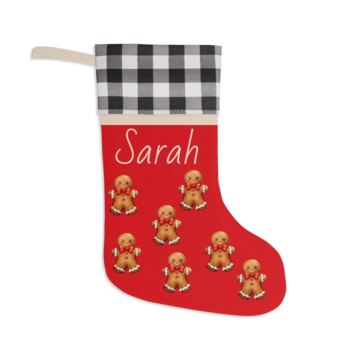 Christmas Design Stocking customizable