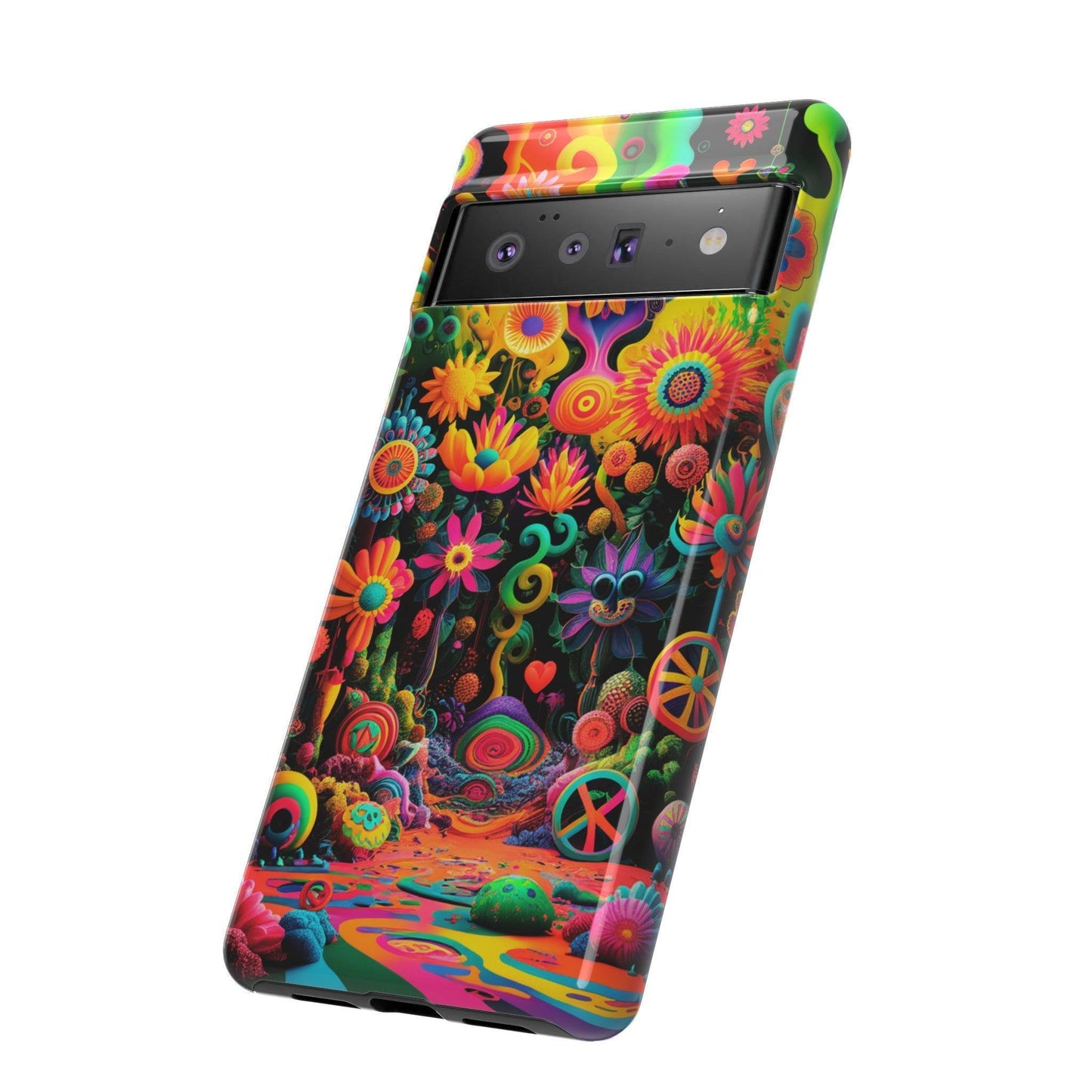 Tough Phone Case :" Eclectic Elegance Phone Case Collection" ( Hippie Style patterns)