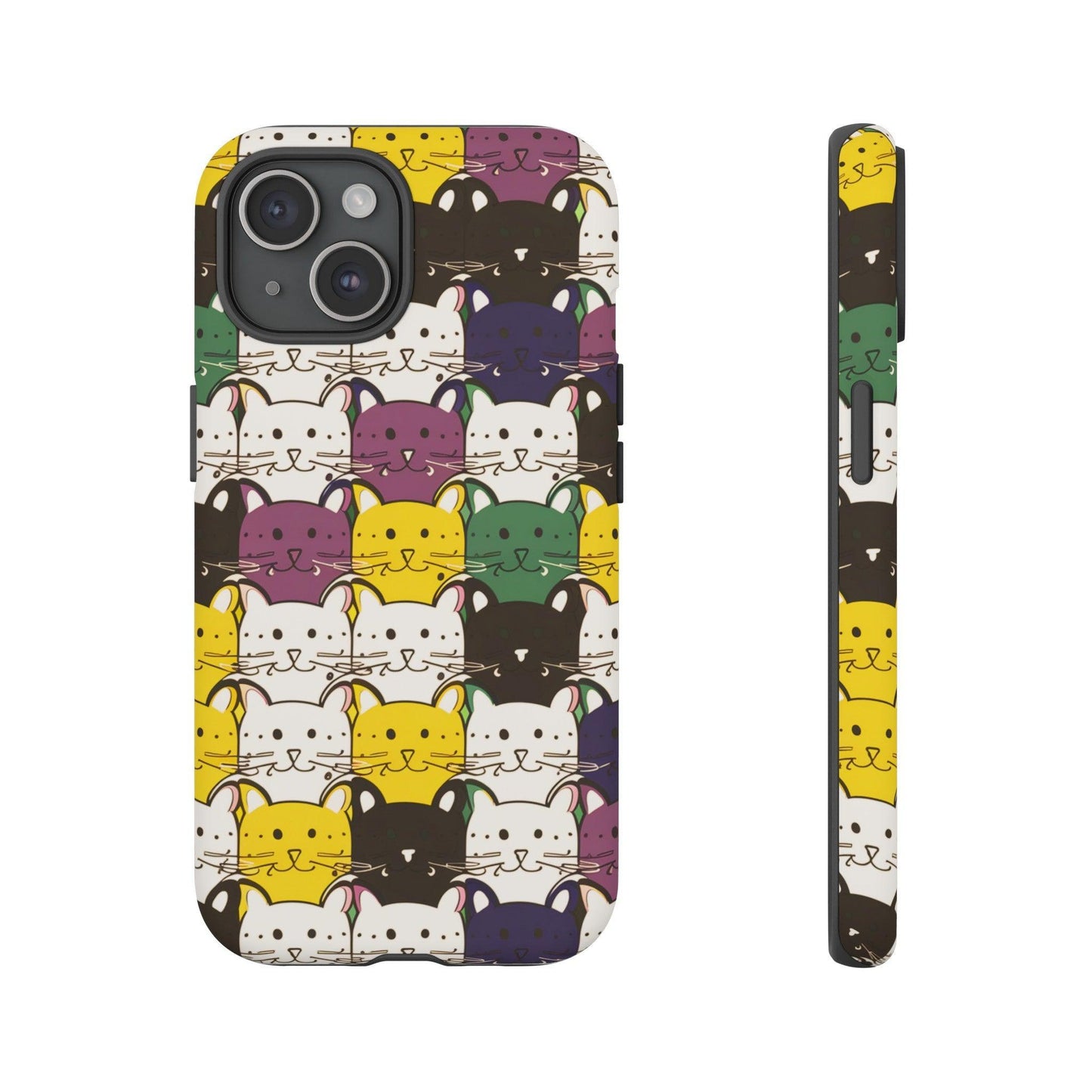 Cat Lovers Collection Tough Cellphone Case - Cosmic Creations by Karen