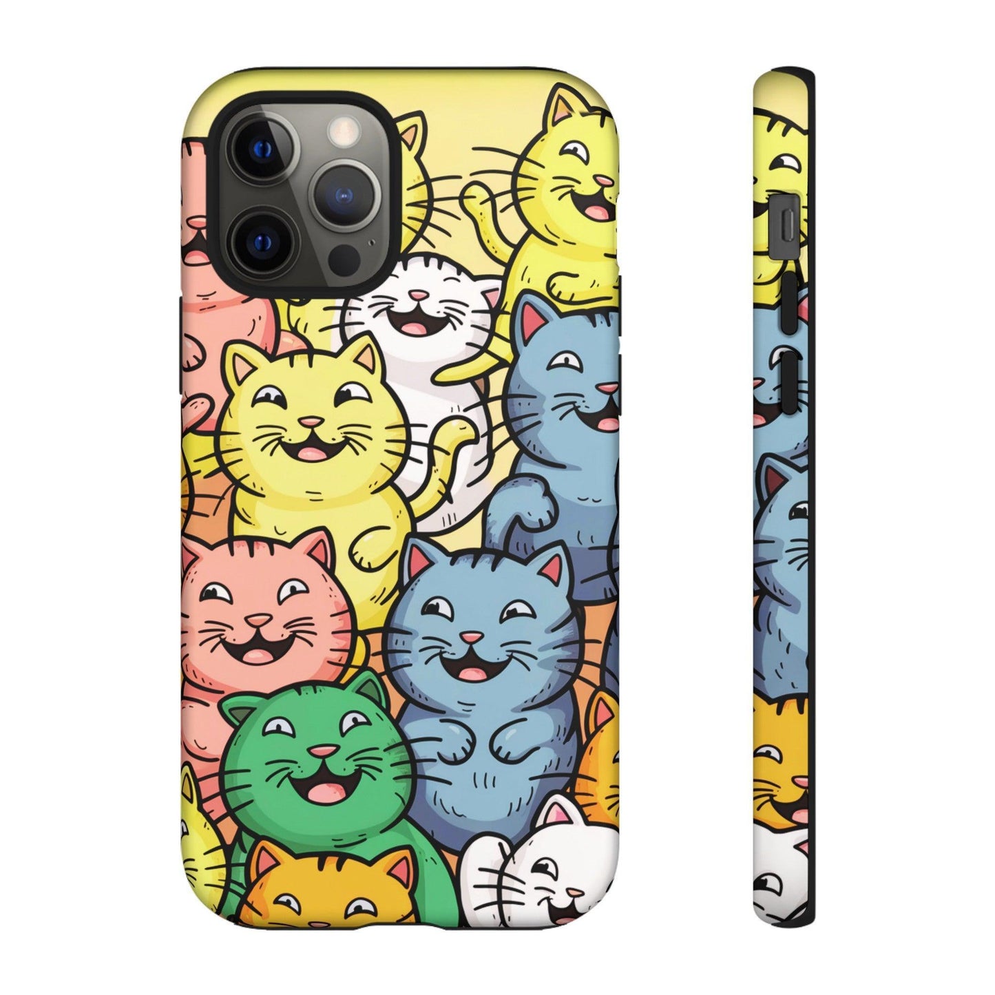 Cat Lovers Collection Tough Cellphone Case - Cosmic Creations by Karen