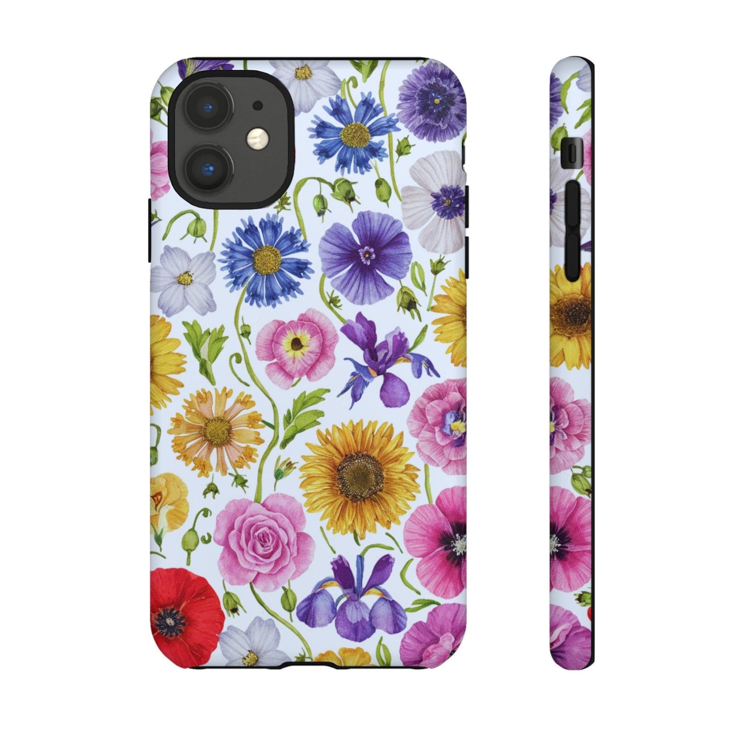 Tough Cellphone Case :" Eclectic Elegance Phone Case Collection" ( Floral patterns)