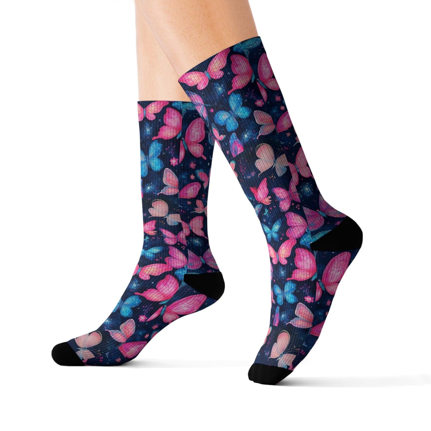 Vibrant Harmony Socks Collection | Perfect blend of art and functionality | Unique Designs | Premium Socks - Cosmic Creations by Karen