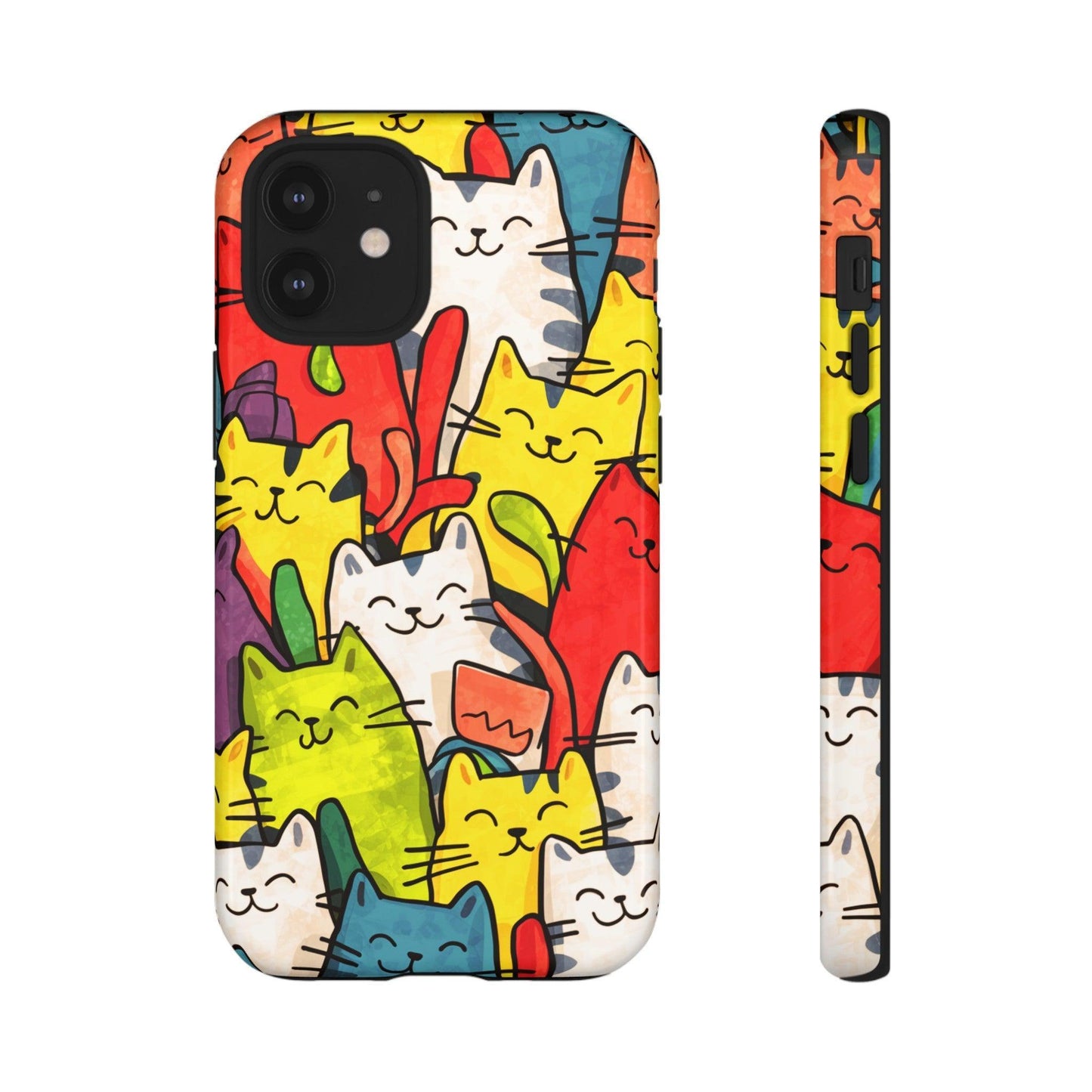 Cat Lovers Collection Tough Cellphone Case - Cosmic Creations by Karen