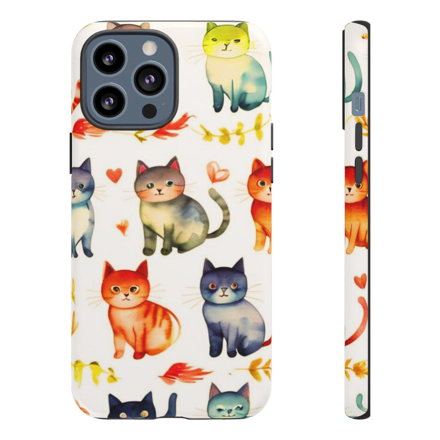 Cat Lovers Collection Tough Cellphone Case - Cosmic Creations by Karen