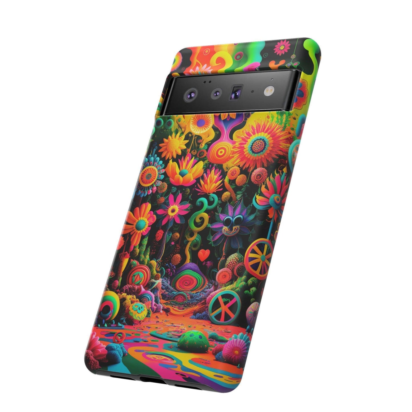 Tough Phone Case :" Eclectic Elegance Phone Case Collection" ( Hippie Style patterns)