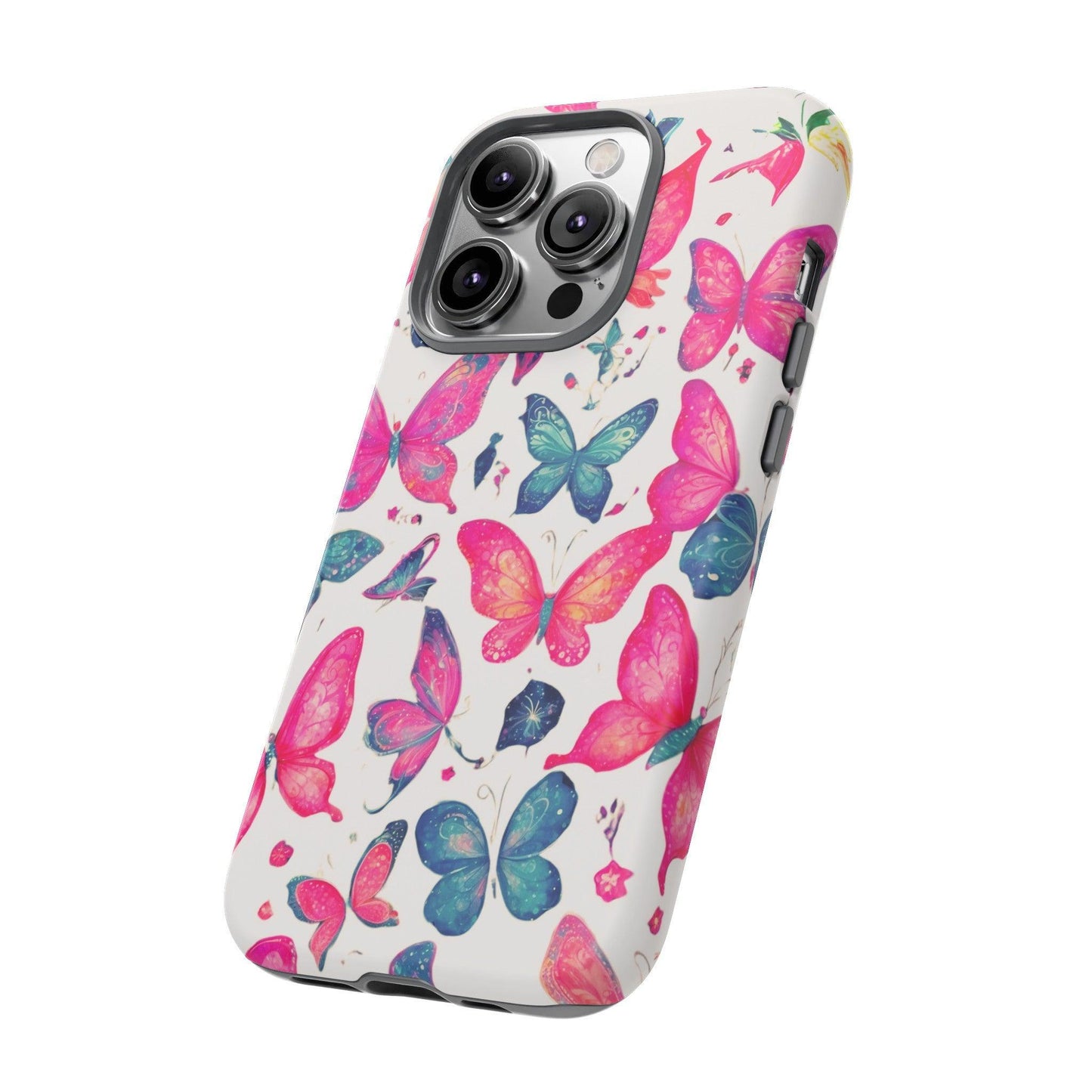 Tough Cellphone Case :" Eclectic Elegance Phone Case Collection" ( Hearts patterns)