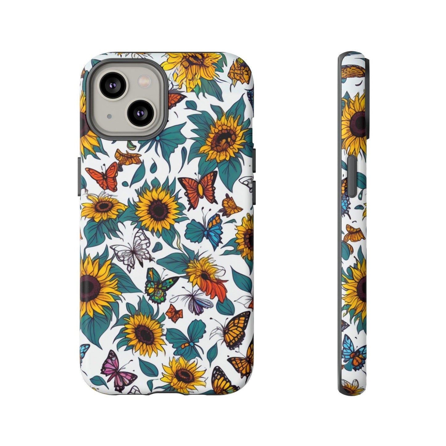 Tough Cellphone Case :" Eclectic Elegance Phone Case Collection" ( Floral patterns)