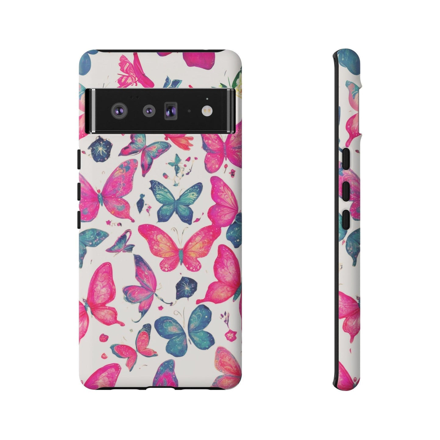 Tough Cellphone Case :" Eclectic Elegance Phone Case Collection" ( Hearts patterns)