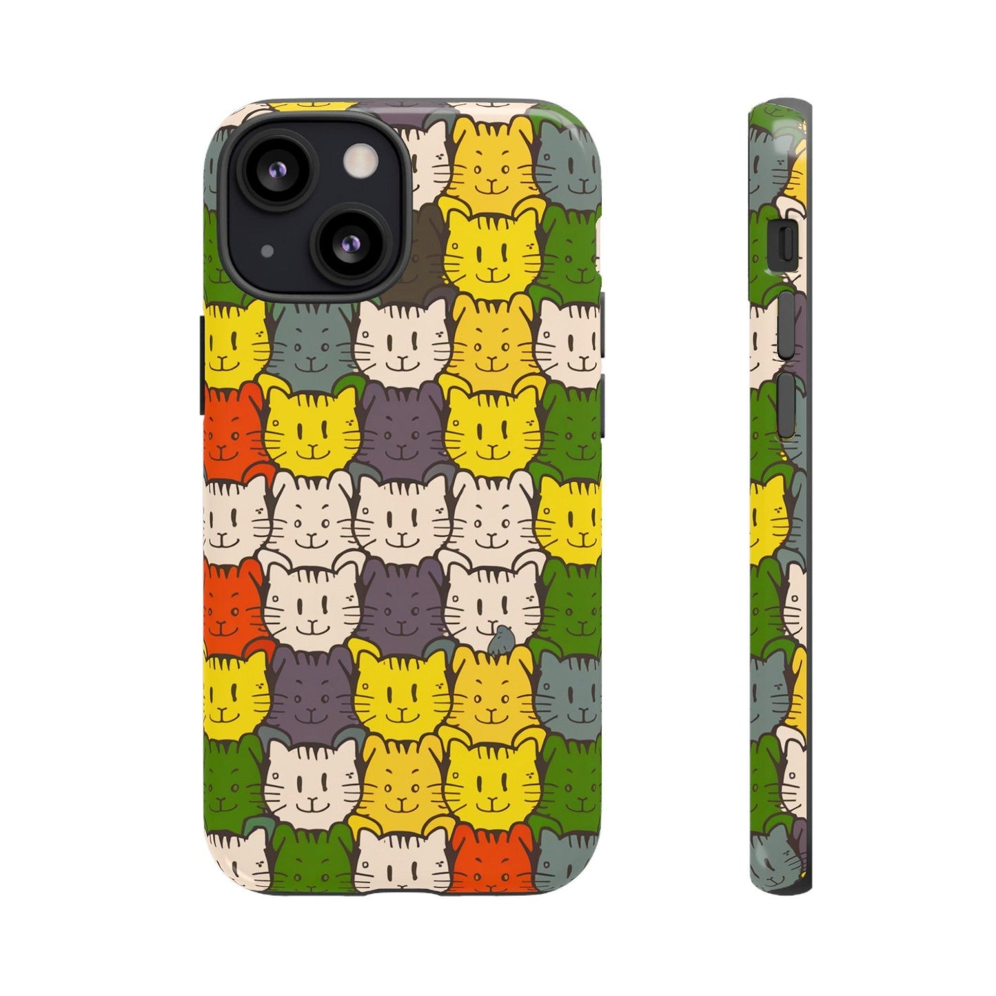 Cat Lovers Collection Tough Cellphone Case - Cosmic Creations by Karen