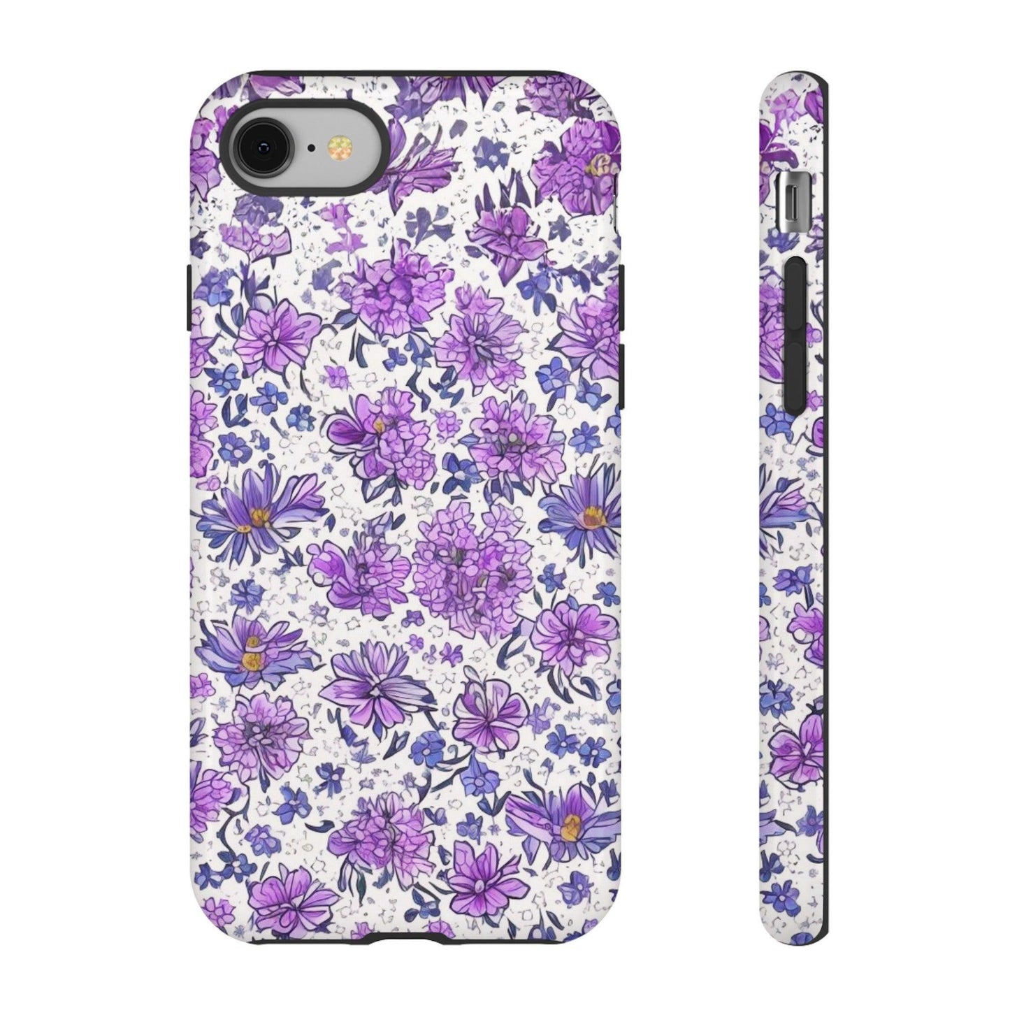 Tough Cellphone Case :" Eclectic Elegance Phone Case Collection" ( Floral patterns)