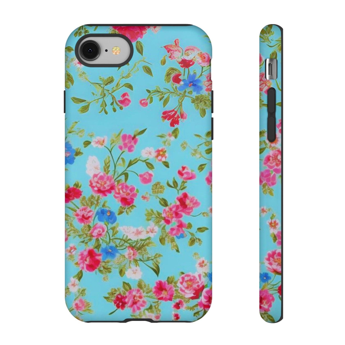 Tough Cellphone Case :" Eclectic Elegance Phone Case Collection" ( Floral patterns)