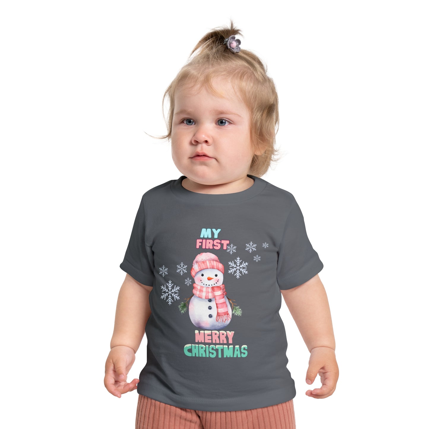 Baby Short Sleeve T-Shirt  | My first Christmas