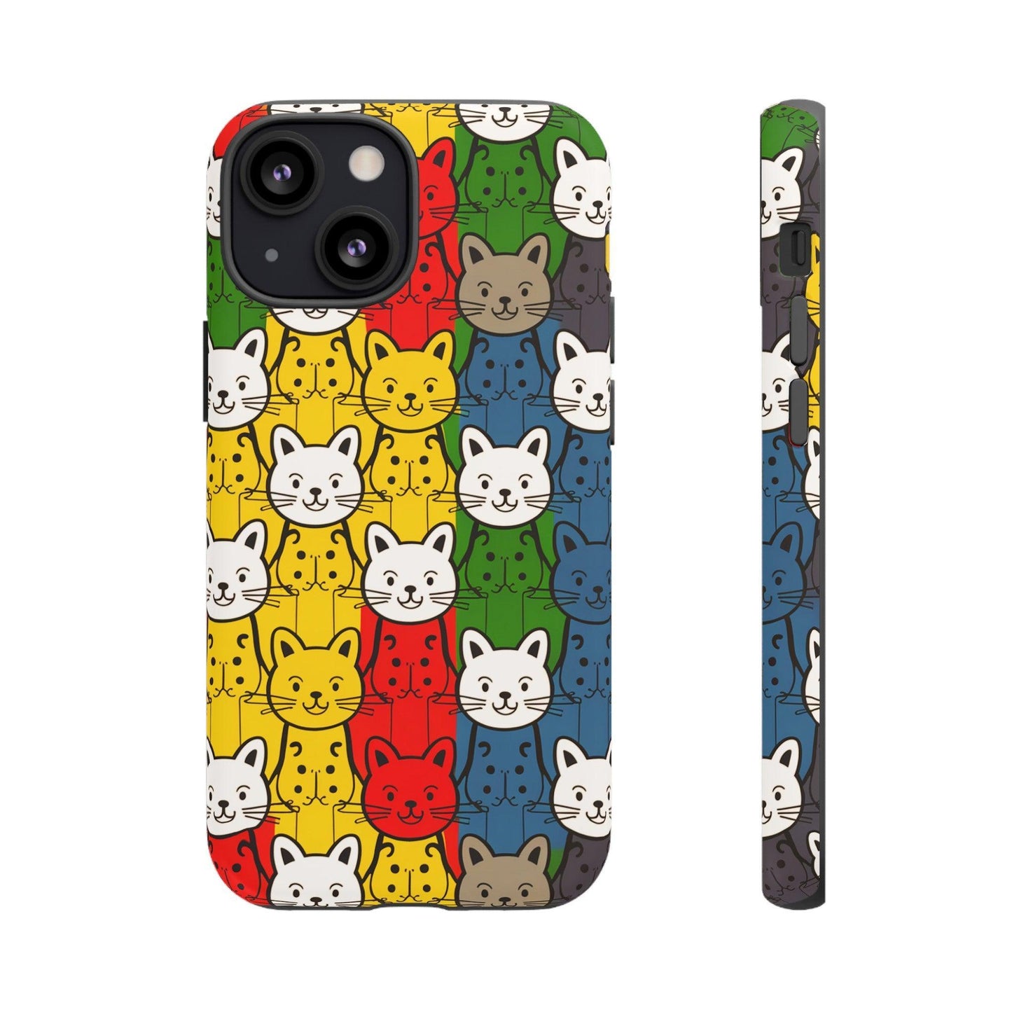 Cat Lovers Collection Tough Cellphone Case - Cosmic Creations by Karen