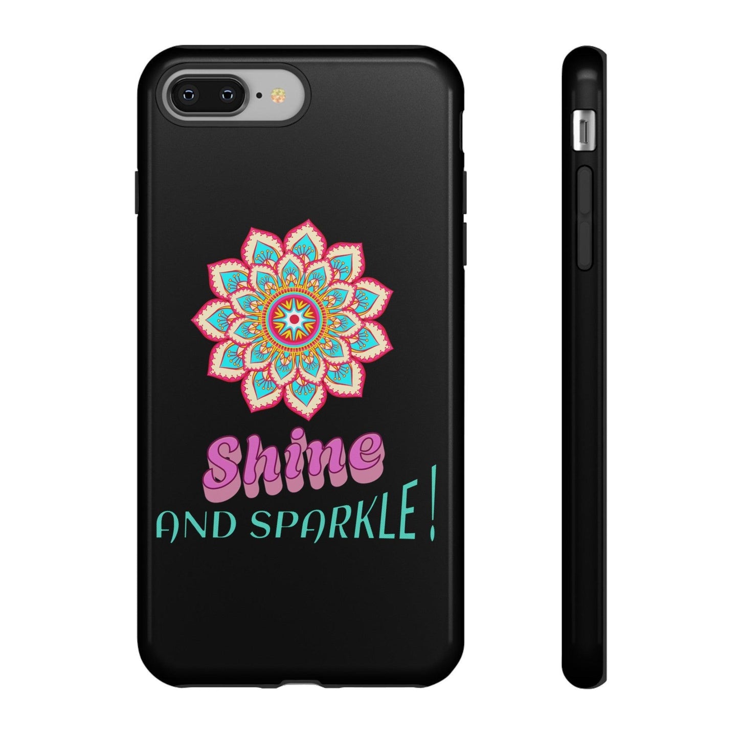 GlitterGuard iPhone Tough Case | Ideal for everyday use, travel, and as a trendy gift for tech enthusiasts, teens, and fashion-forward individuals. - Cosmic Creations by Karen