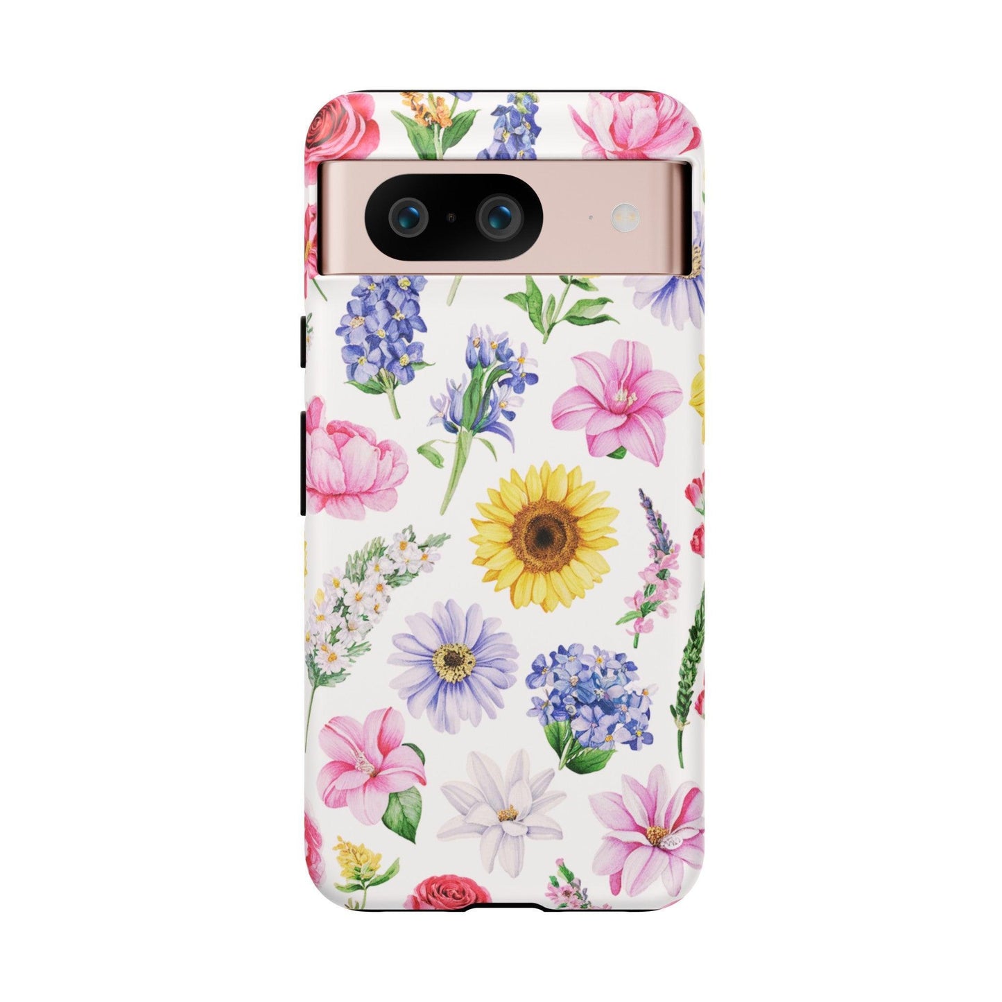 Tough Cellphone Case :" Eclectic Elegance Phone Case Collection" ( Floral patterns)