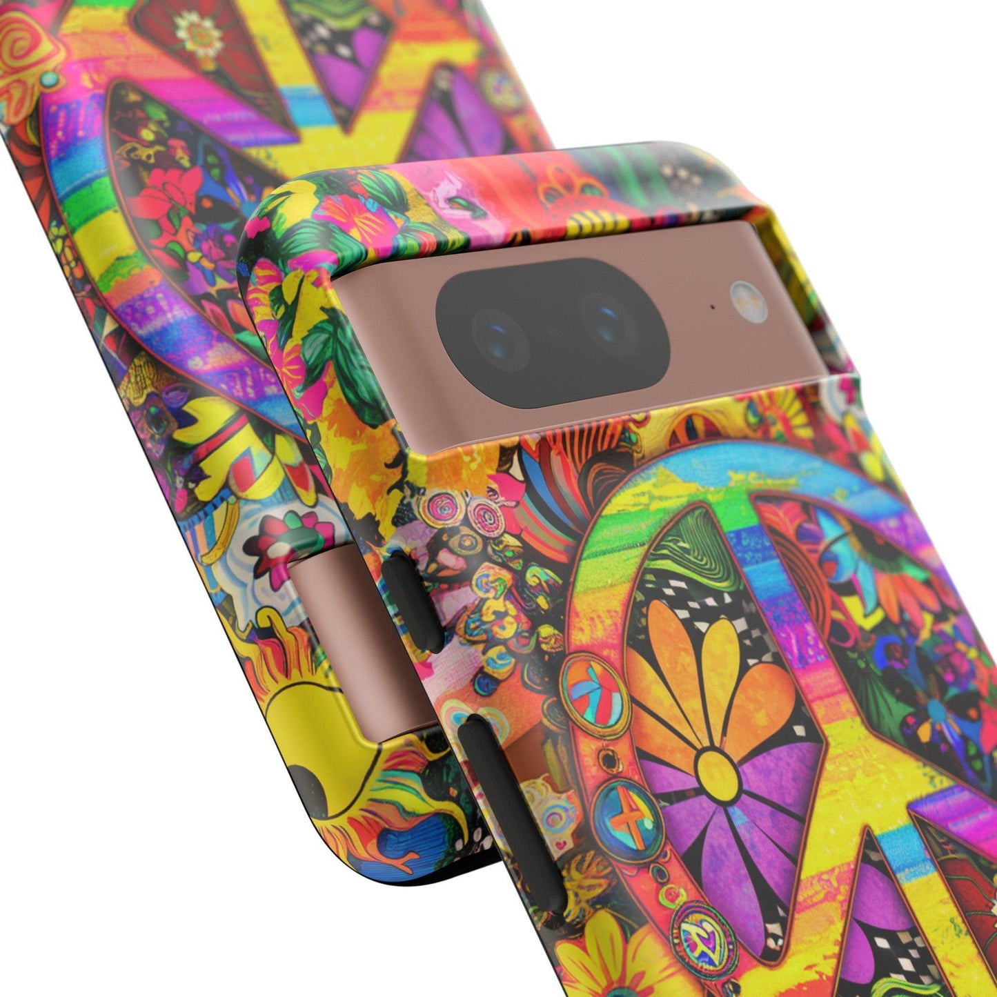 Tough Phone Case :" Eclectic Elegance Phone Case Collection" ( Hippie Style patterns)