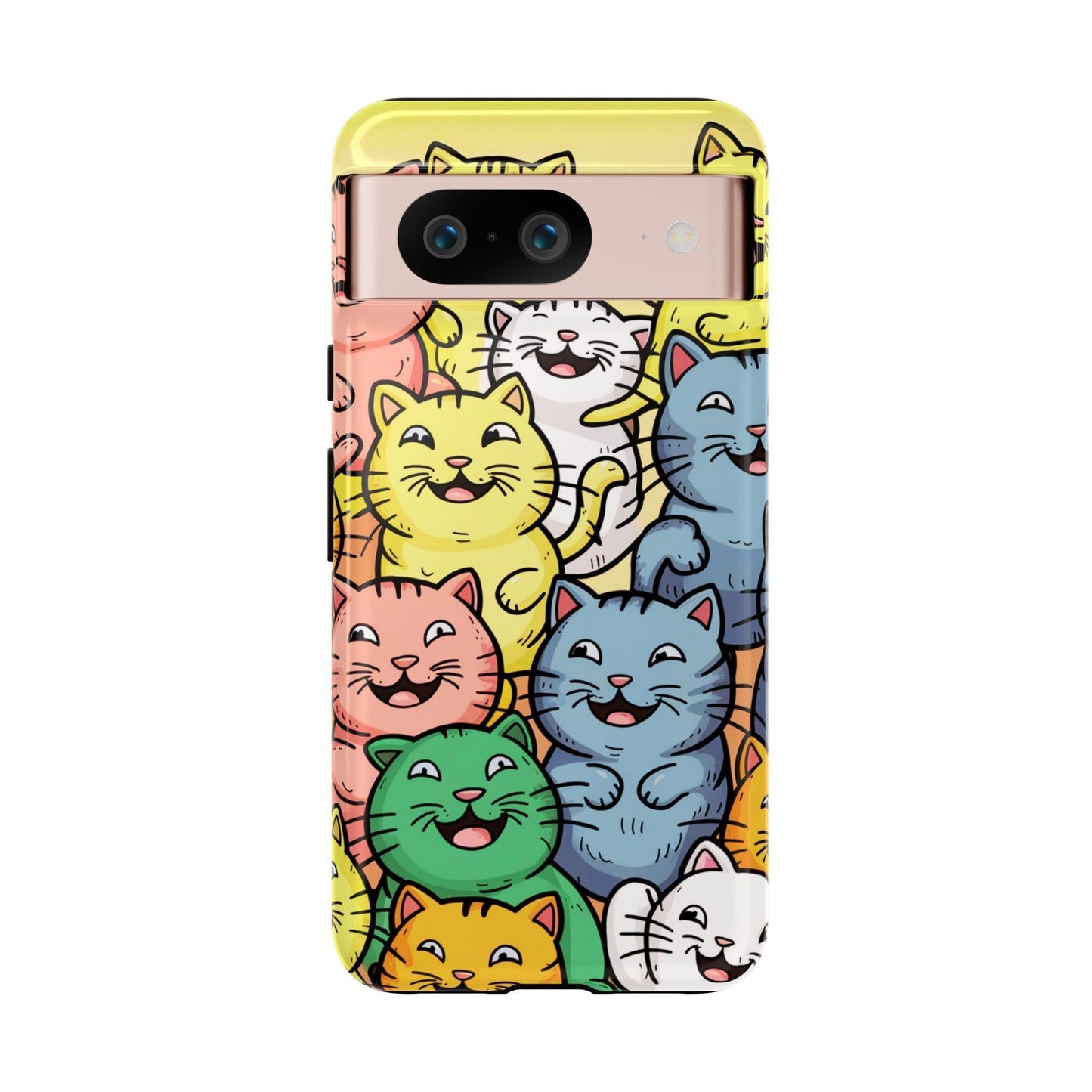 Cat Lovers Collection Tough Cellphone Case - Cosmic Creations by Karen