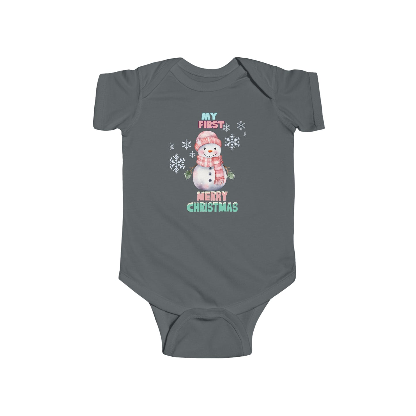 Baby Fine Jersey Bodysuit | My first Christmas