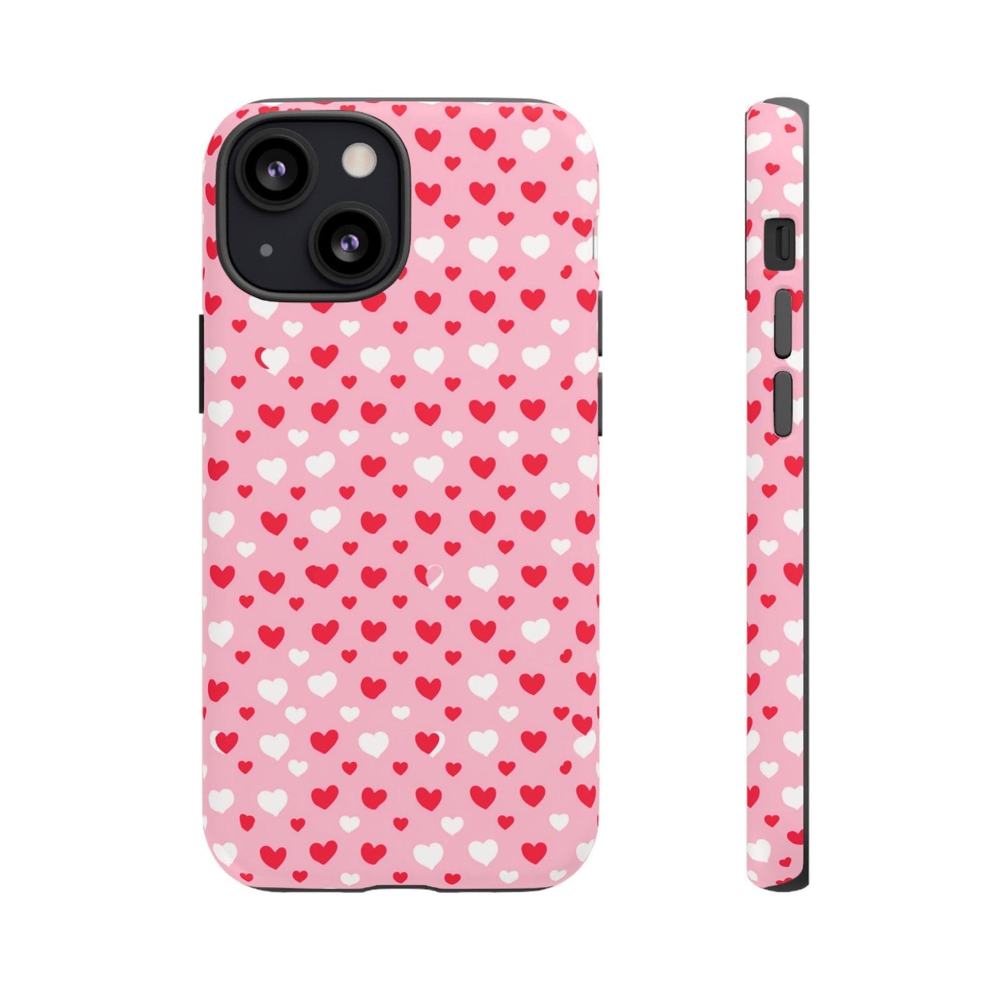 Tough Phone Case :" Eclectic Elegance Phone Case Collection" ( Hearts patterns)