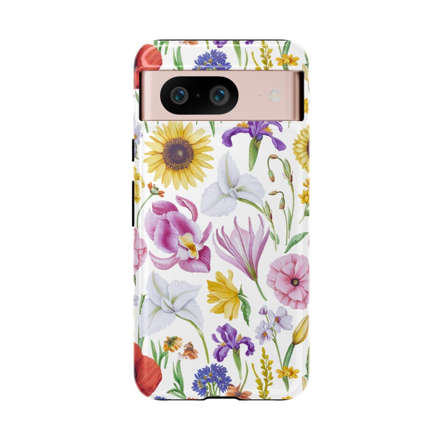 Tough Cellphone Case :" Eclectic Elegance Phone Case Collection" ( Floral patterns)