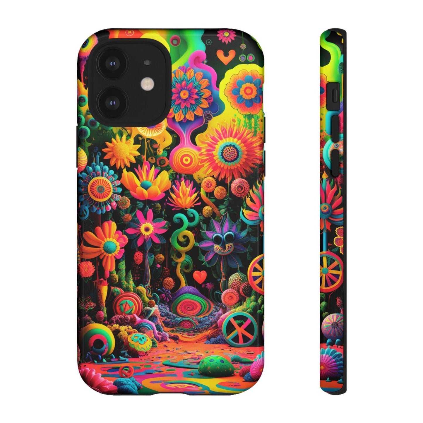 Tough Phone Case :" Eclectic Elegance Phone Case Collection" ( Hippie Style patterns)