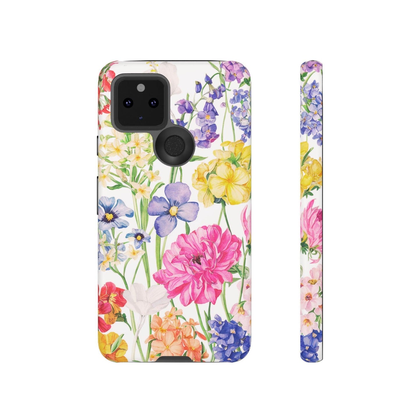 Tough Cellphone Case :" Eclectic Elegance Phone Case Collection" ( Floral patterns)