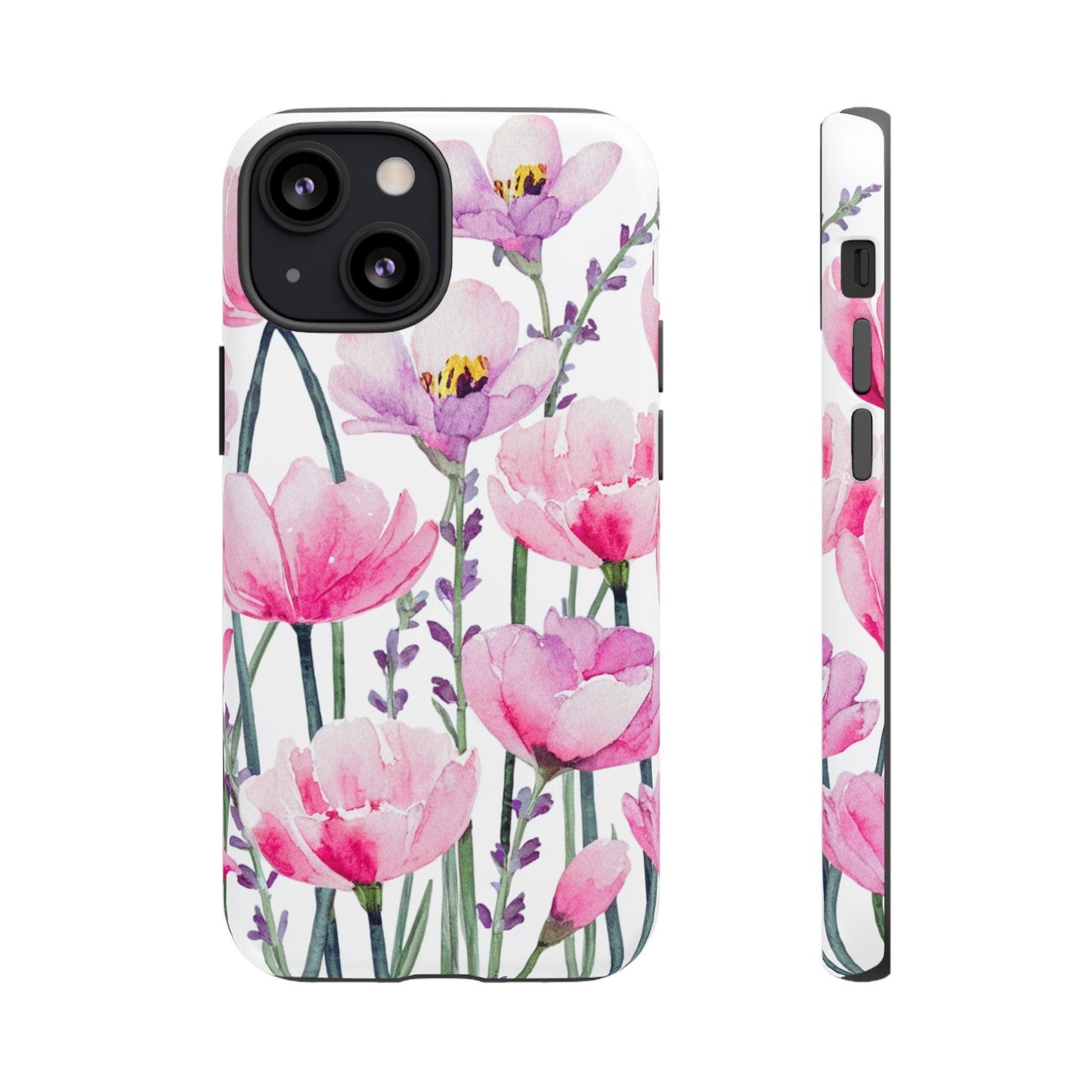 Tough Cellphone Case :" Eclectic Elegance Phone Case Collection" ( Floral patterns)