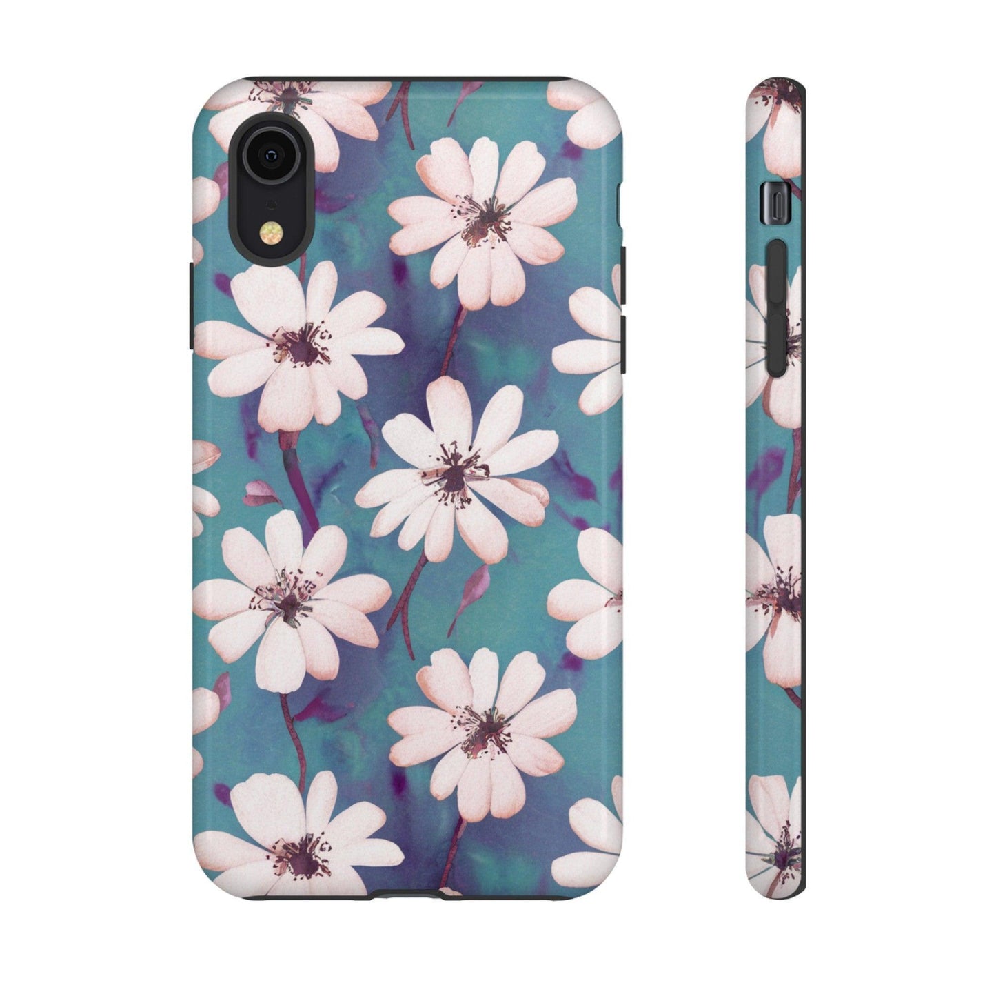 Tough Cellphone Case :" Eclectic Elegance Phone Case Collection" ( Floral patterns)