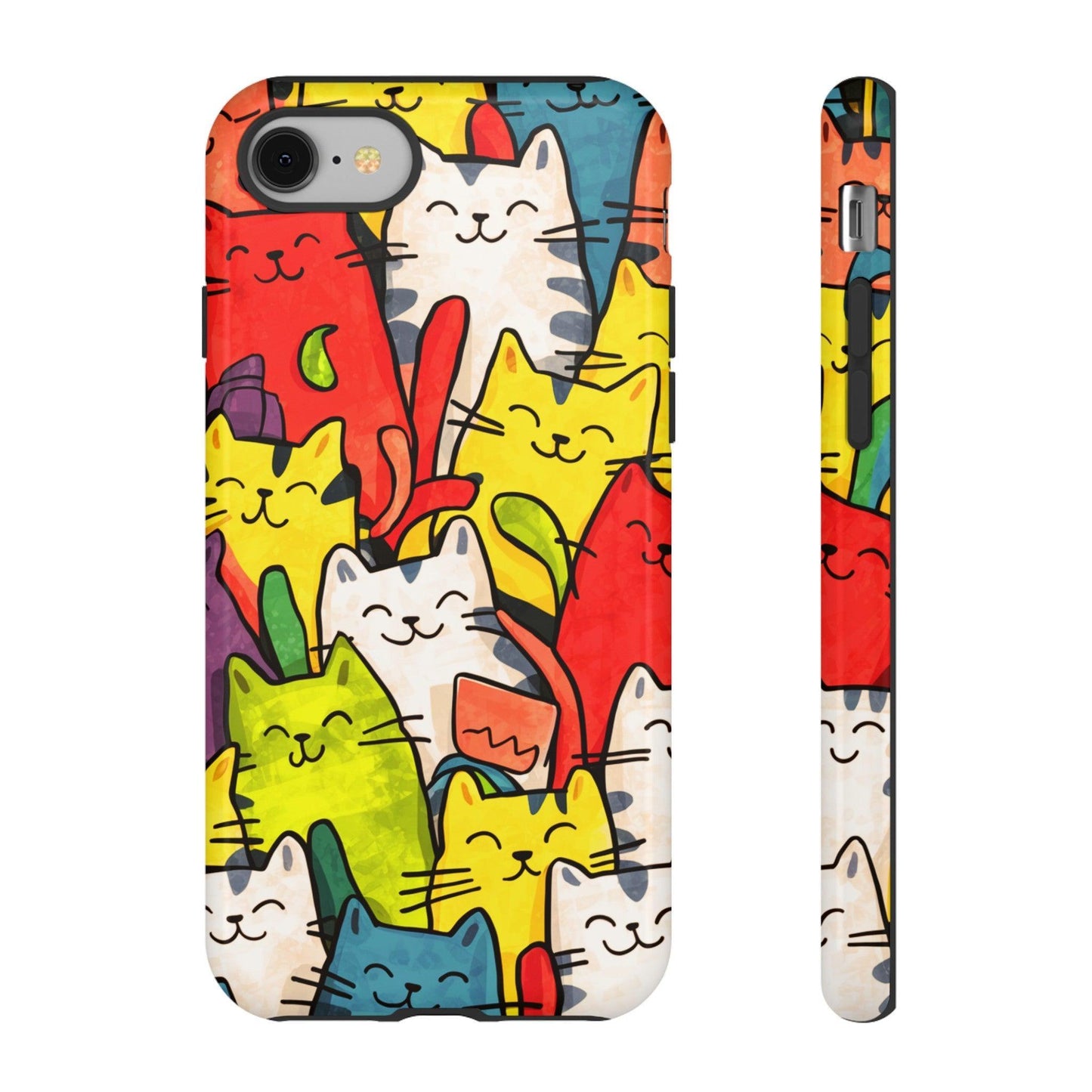 Cat Lovers Collection Tough Cellphone Case - Cosmic Creations by Karen