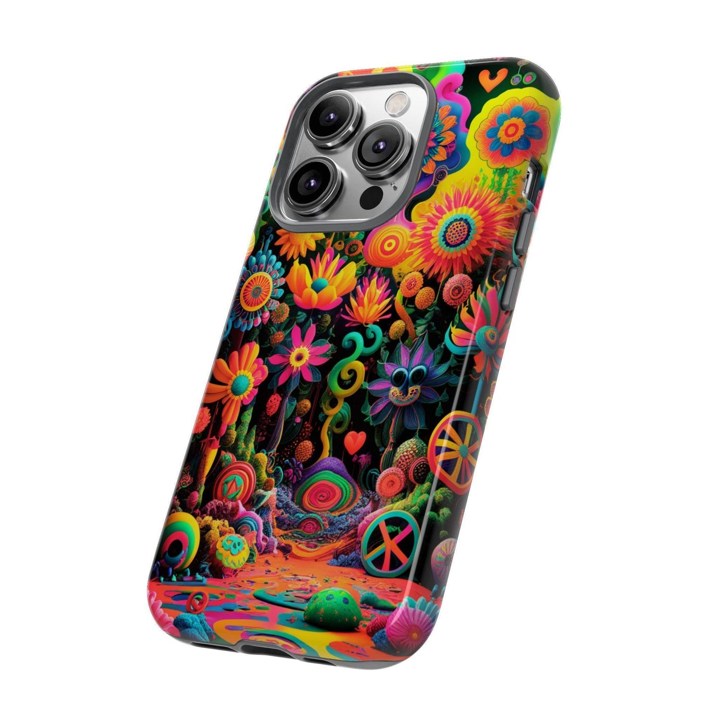 Tough Phone Case :" Eclectic Elegance Phone Case Collection" ( Hippie Style patterns)