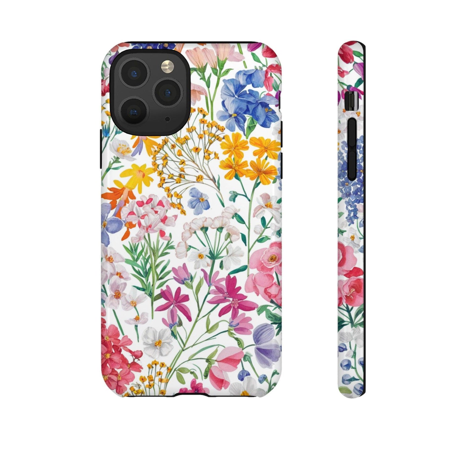 Tough Cellphone Case :" Eclectic Elegance Phone Case Collection" ( Floral patterns)