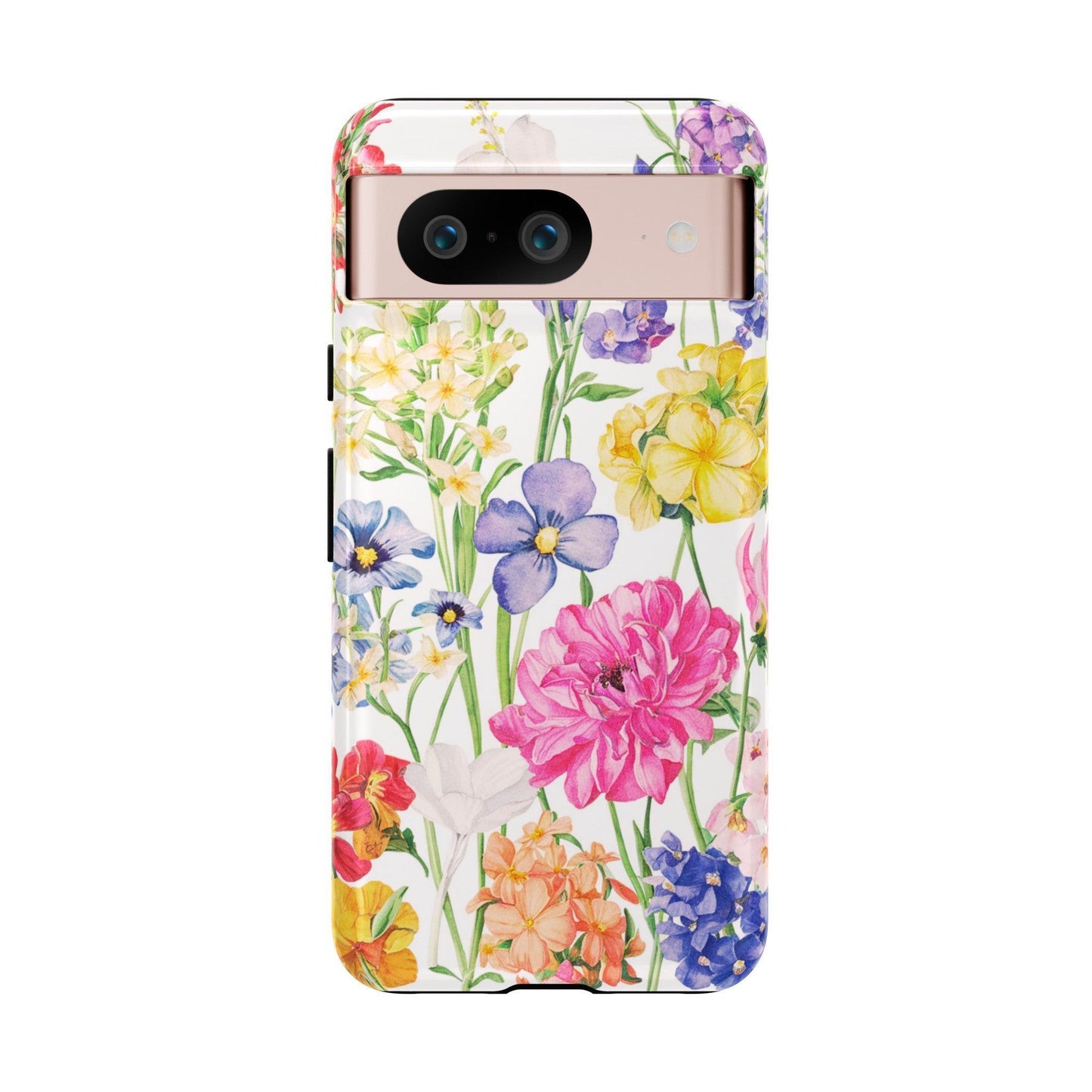 Tough Cellphone Case :" Eclectic Elegance Phone Case Collection" ( Floral patterns)