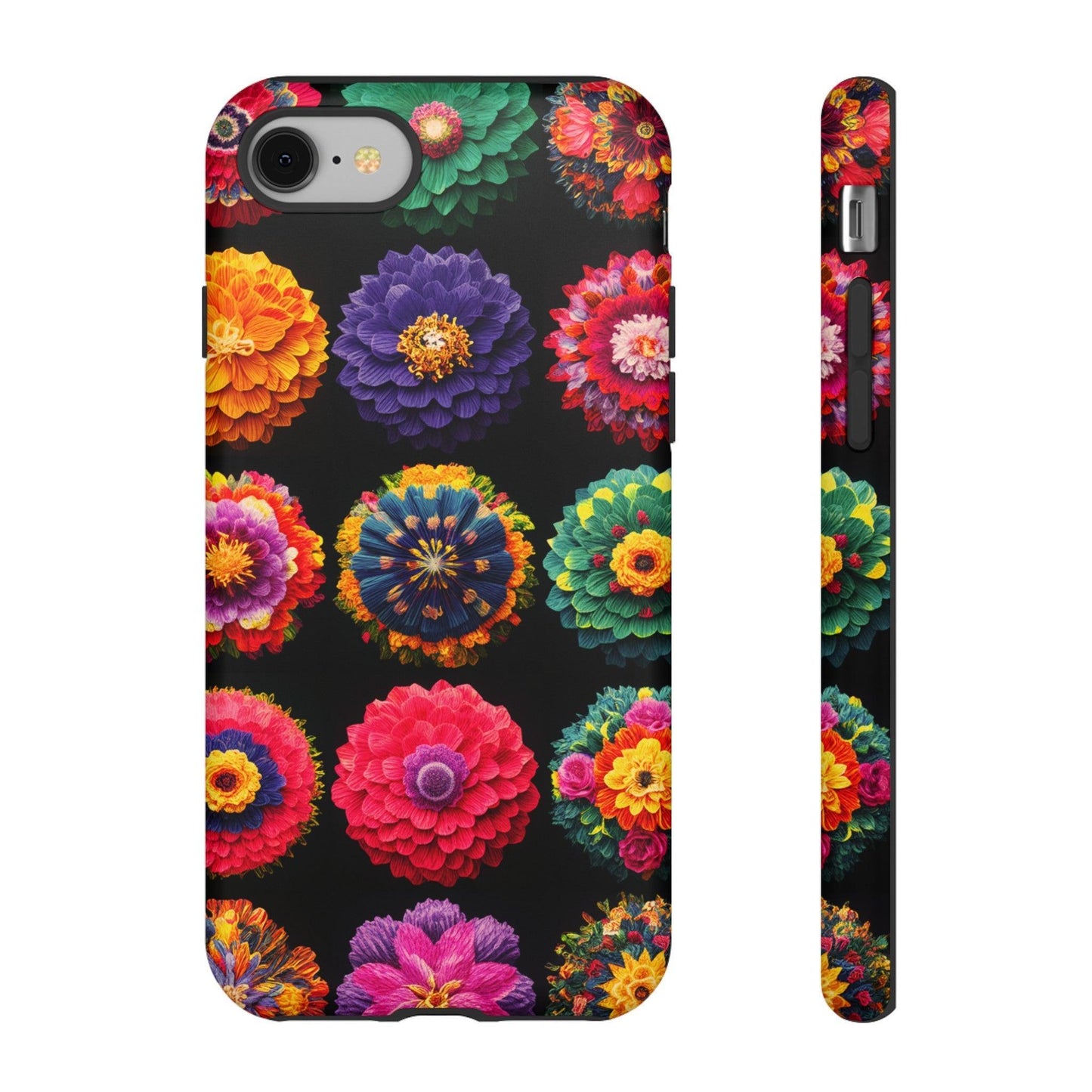 Tough Cellphone Case :" Eclectic Elegance Phone Case Collection" ( Floral patterns)