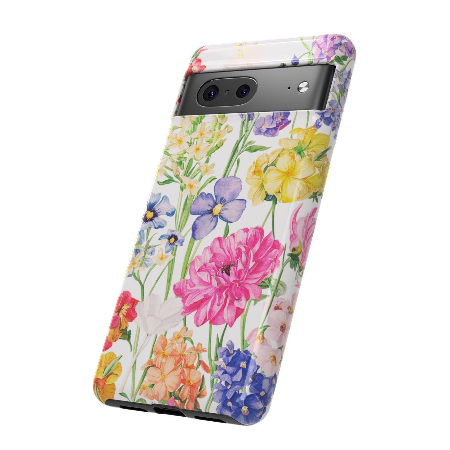 Tough Cellphone Case :" Eclectic Elegance Phone Case Collection" ( Floral patterns)