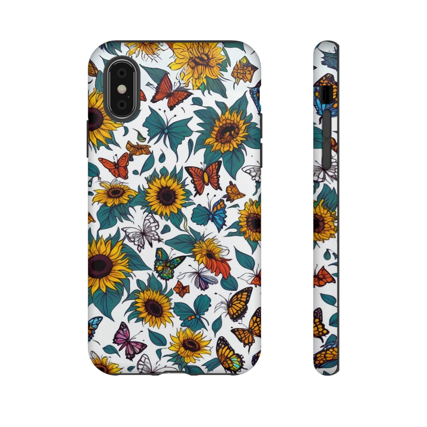 Tough Cellphone Case :" Eclectic Elegance Phone Case Collection" ( Floral patterns)