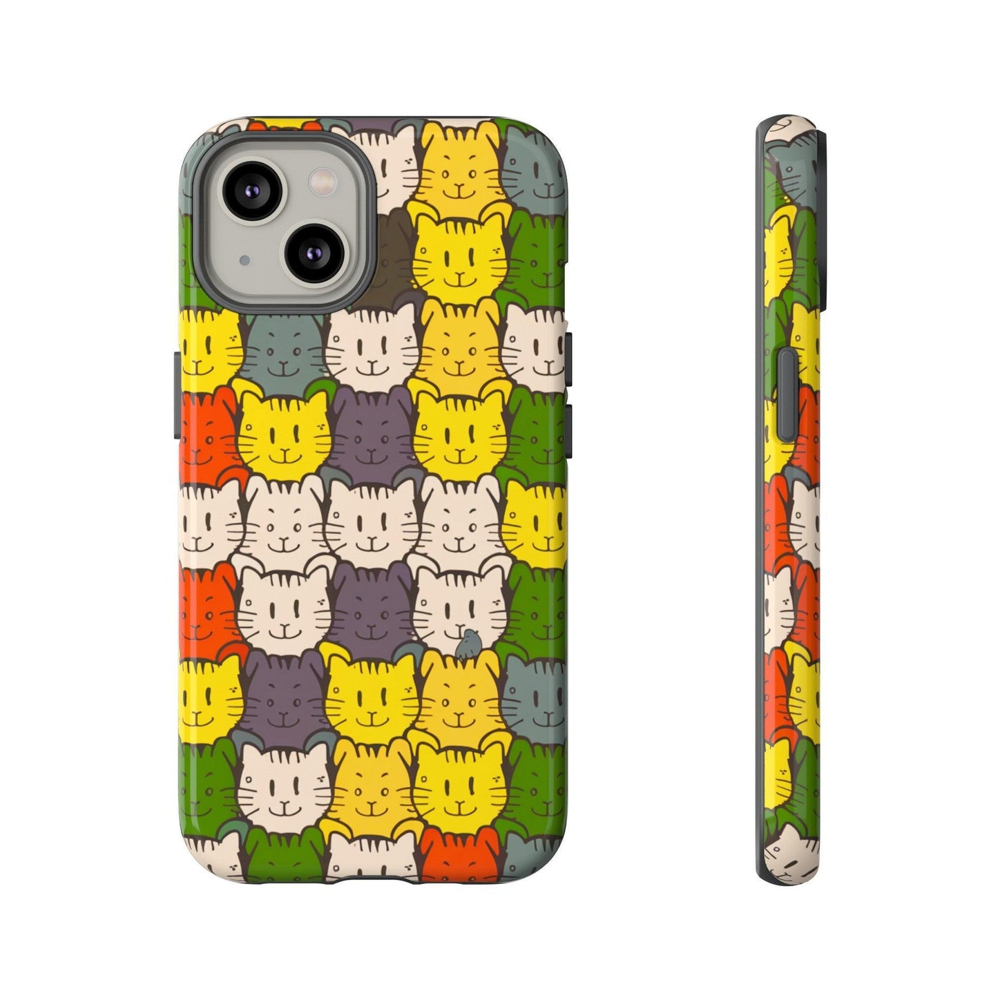 Cat Lovers Collection Tough Cellphone Case - Cosmic Creations by Karen