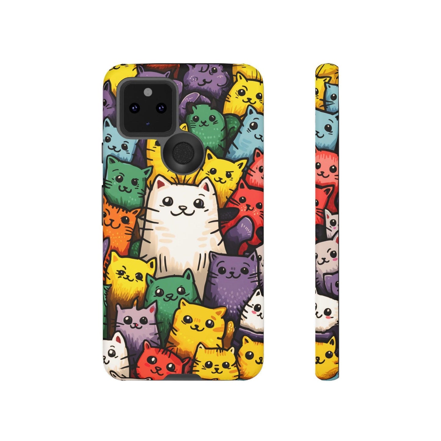 Cat Lovers Collection Tough Cellphone Case - Cosmic Creations by Karen