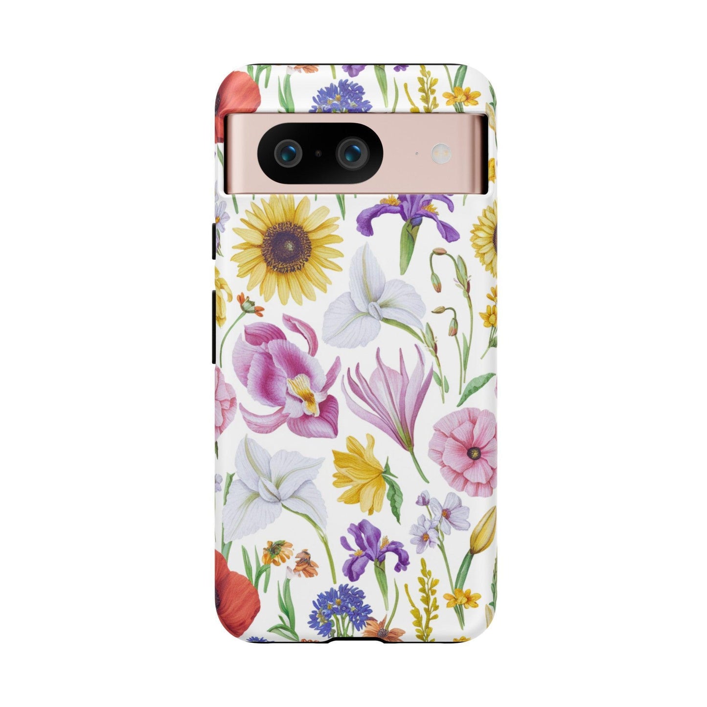 Tough Cellphone Case :" Eclectic Elegance Phone Case Collection" ( Floral patterns)