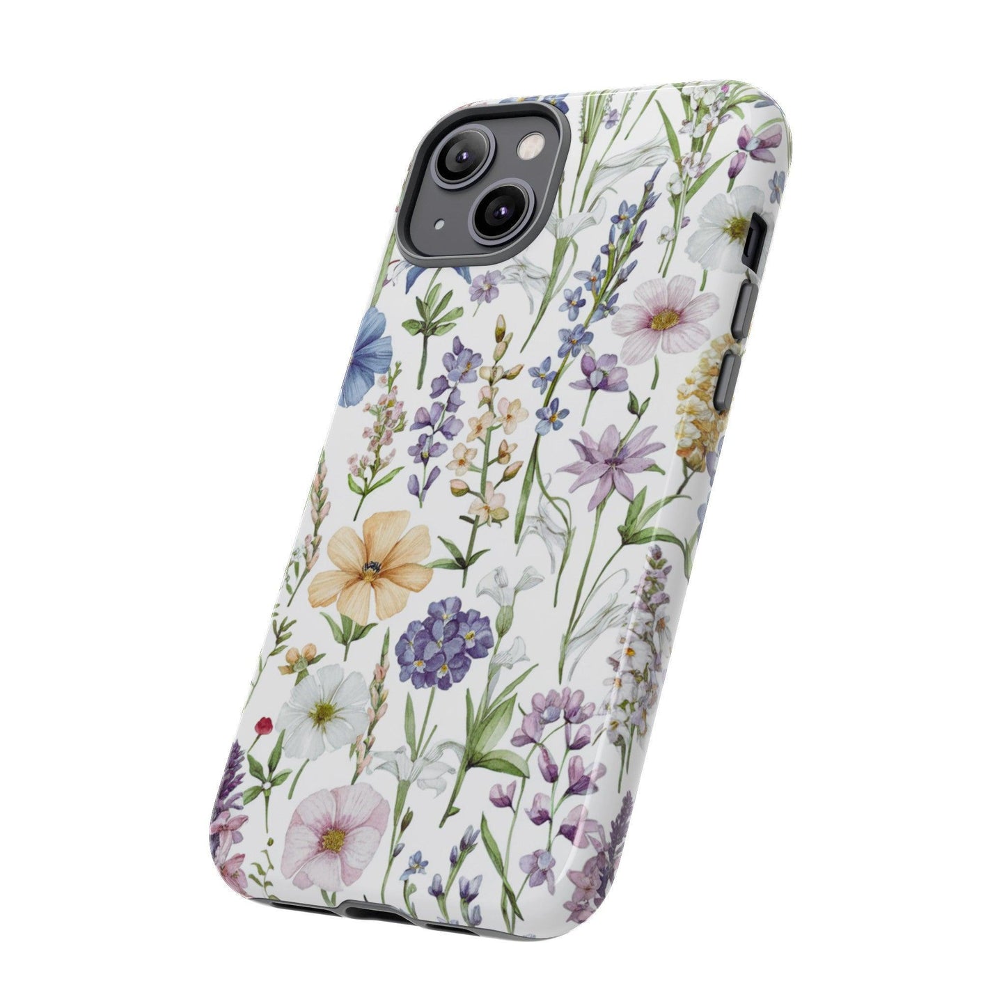 Tough Cellphone Case :" Eclectic Elegance Phone Case Collection" ( Floral patterns)