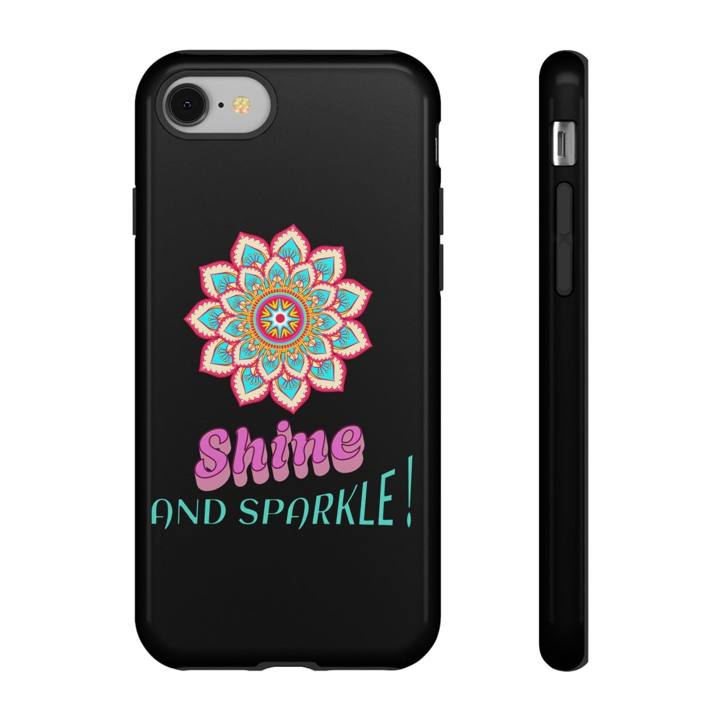 GlitterGuard iPhone Tough Case | Ideal for everyday use, travel, and as a trendy gift for tech enthusiasts, teens, and fashion-forward individuals. - Cosmic Creations by Karen