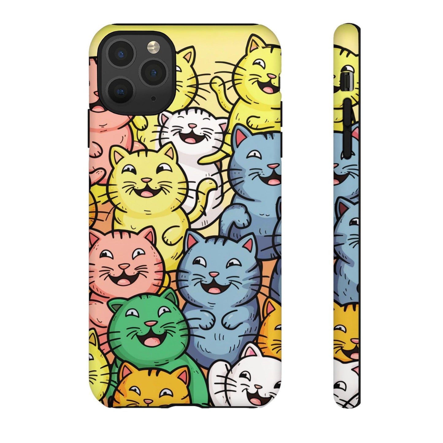 Cat Lovers Collection Tough Cellphone Case - Cosmic Creations by Karen