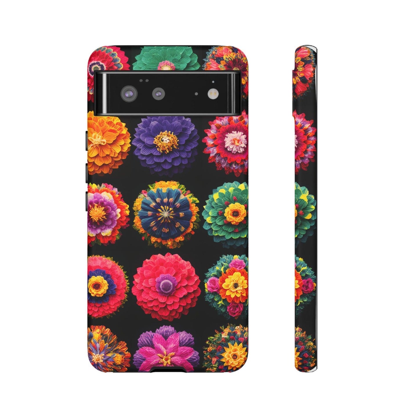 Tough Cellphone Case :" Eclectic Elegance Phone Case Collection" ( Floral patterns)