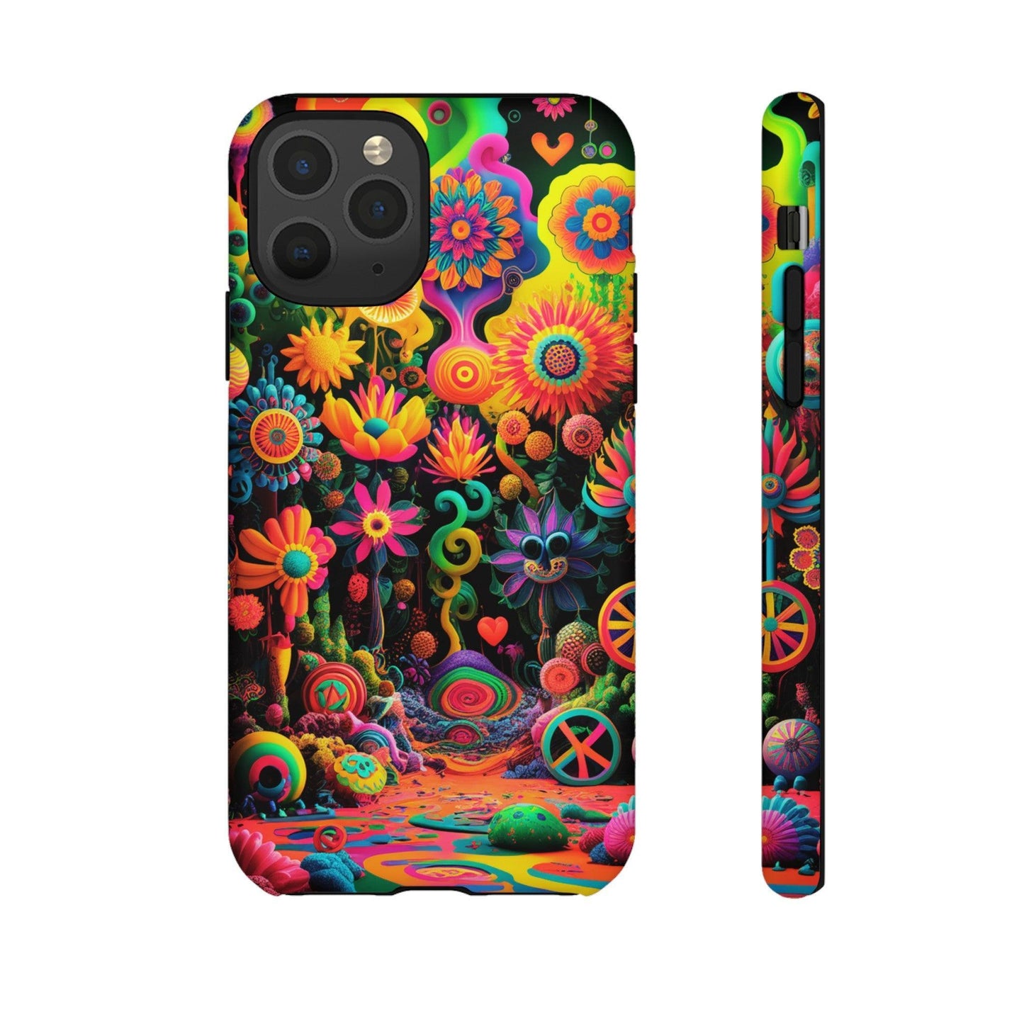 Tough Phone Case :" Eclectic Elegance Phone Case Collection" ( Hippie Style patterns)