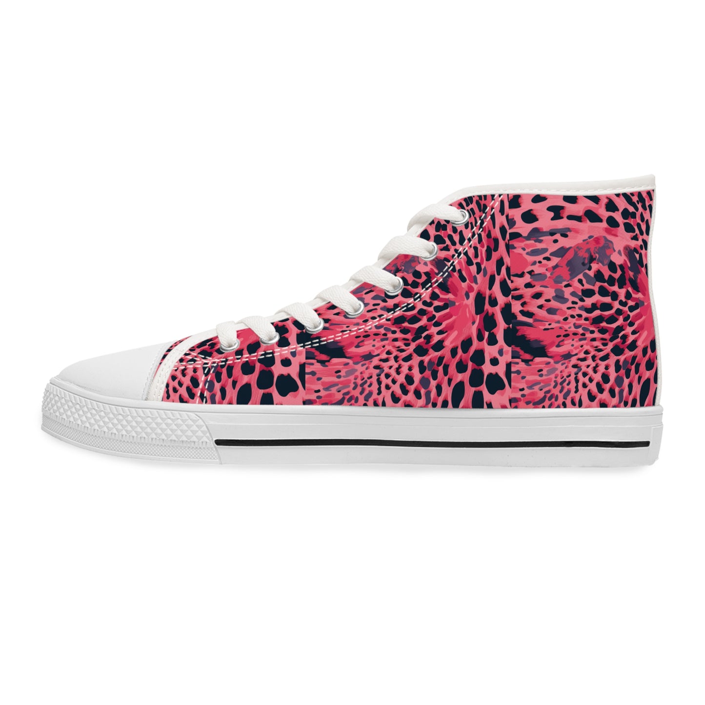 Awesome Animal Print Design High Top Sneakers