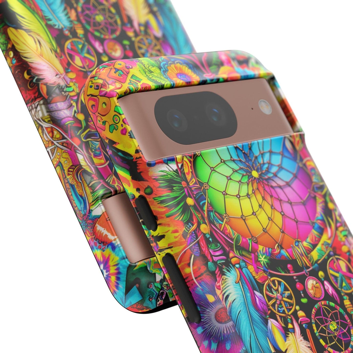 Tough Phone Case :" Eclectic Elegance Phone Case Collection" ( Hippie Style patterns)