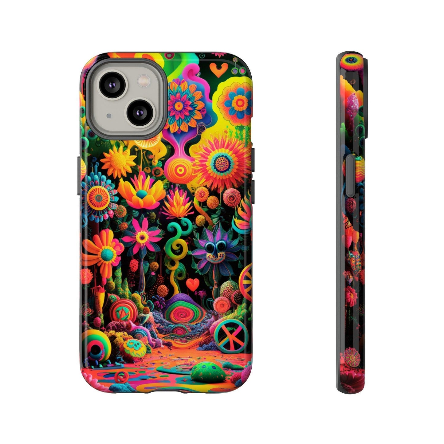 Tough Phone Case :" Eclectic Elegance Phone Case Collection" ( Hippie Style patterns)