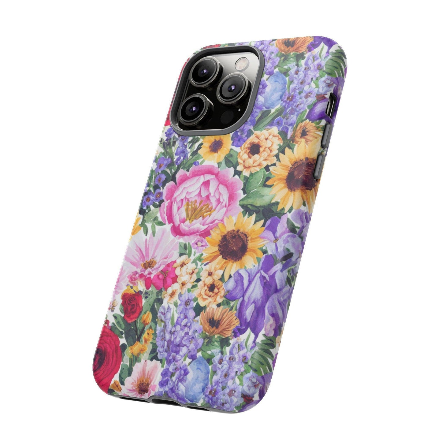 Tough Cellphone Case :" Eclectic Elegance Phone Case Collection" ( Floral patterns)