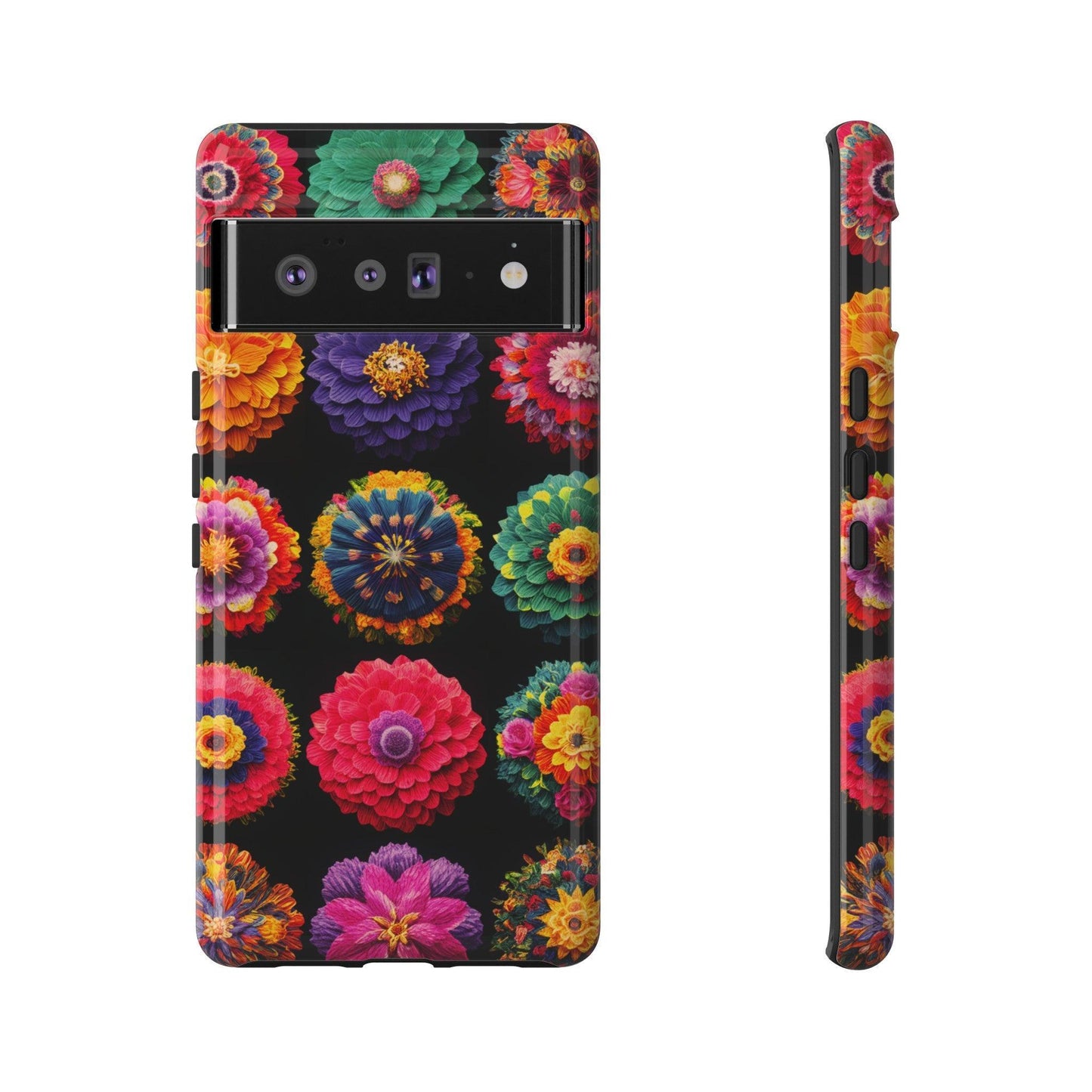 Tough Cellphone Case :" Eclectic Elegance Phone Case Collection" ( Floral patterns)